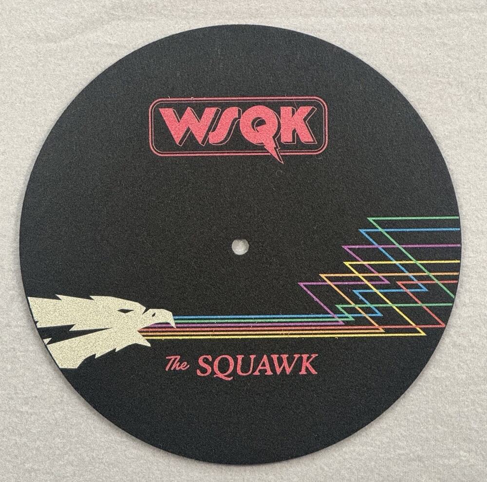 WSQK Turntable Slipmat for Vinyl Records Stranger Things 7.5 Inch Victrola